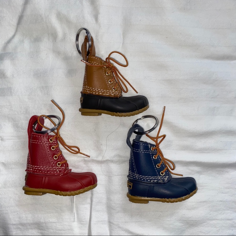 L.L. Bean Bean Boot/Duck Boot Keychains